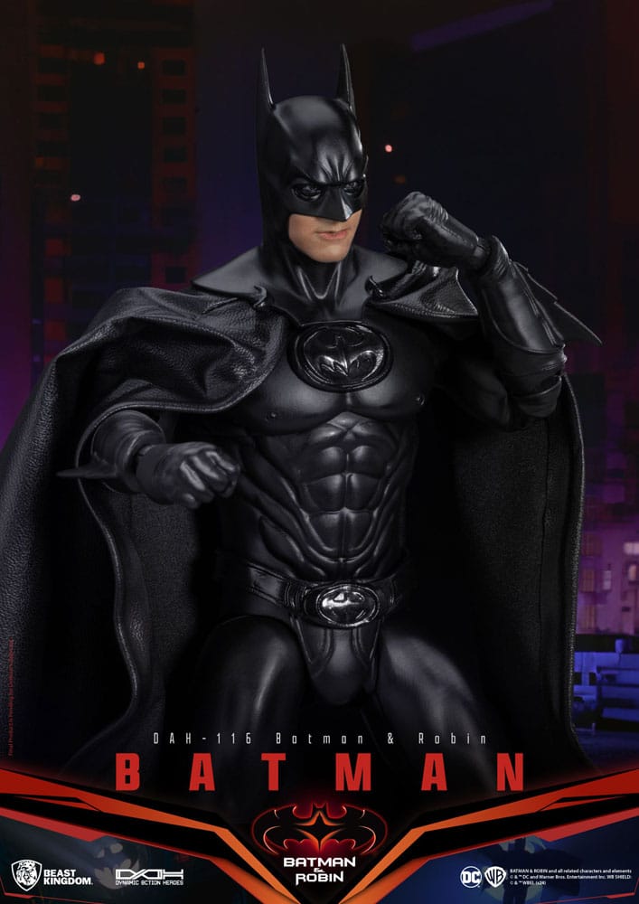 DC Comics Dynamic 8ction Heroes Action Figure 1/9 Batman (Batman & Robin) 21 cm - MangaShop.ro