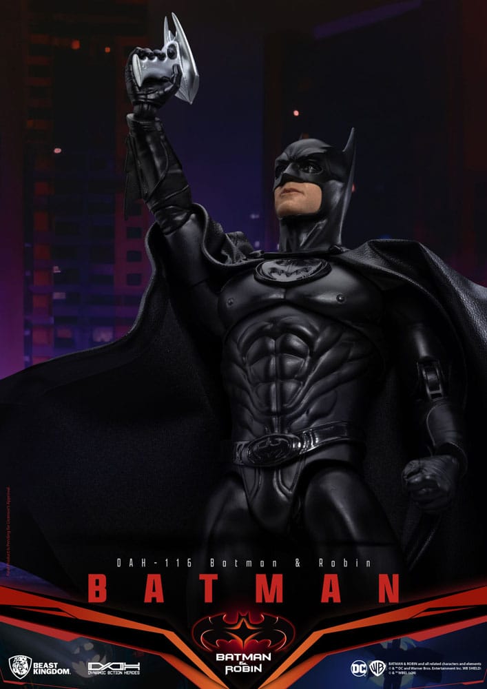 DC Comics Dynamic 8ction Heroes Action Figure 1/9 Batman (Batman & Robin) 21 cm - MangaShop.ro