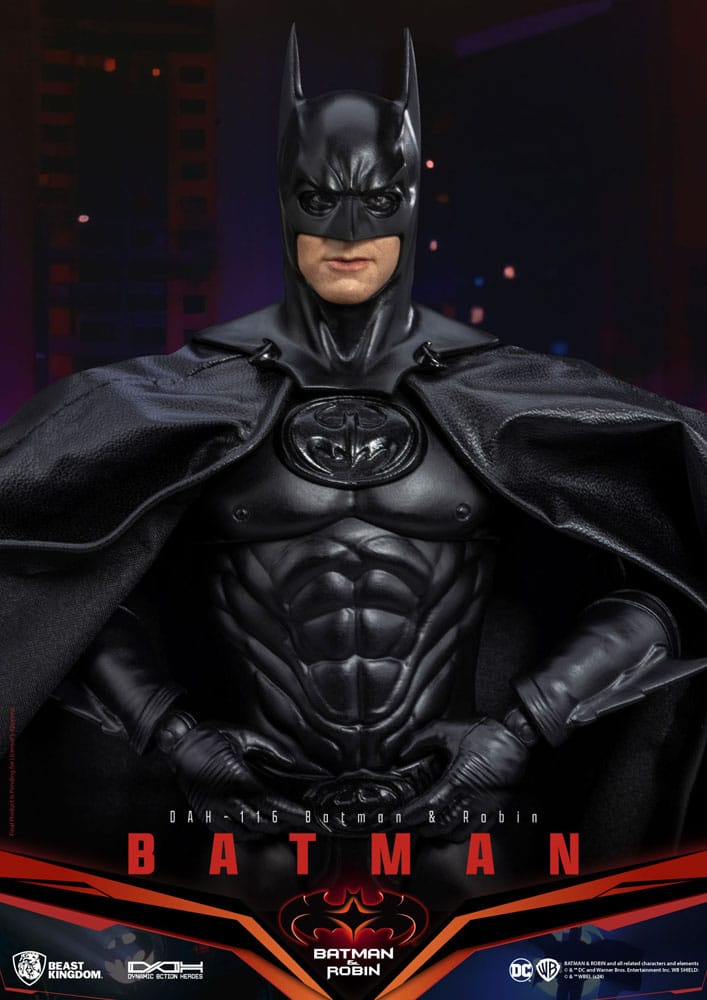 DC Comics Dynamic 8ction Heroes Action Figure 1/9 Batman (Batman & Robin) 21 cm - MangaShop.ro