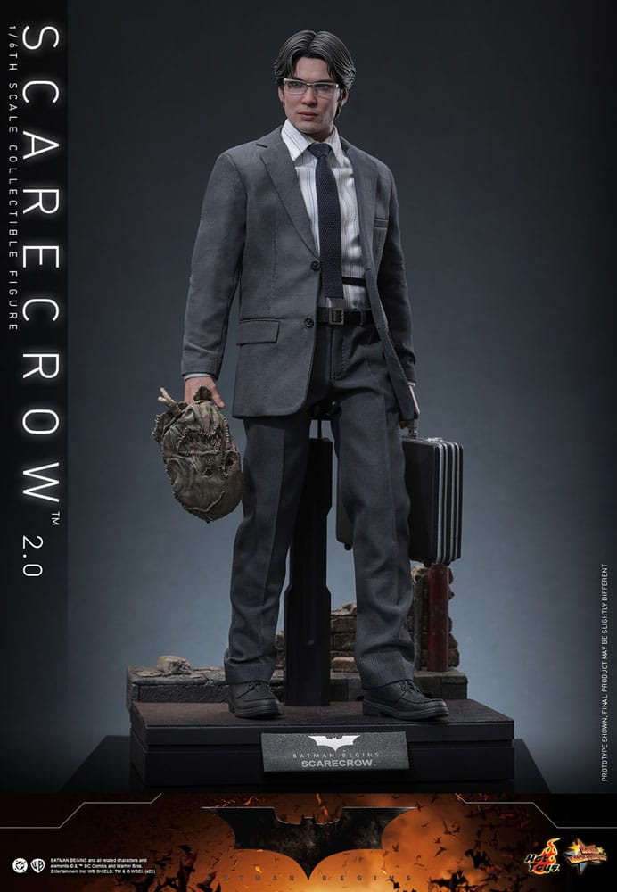 Batman Begins Movie Masterpiece Action Figure 1/6 Scarecrow 2.0 30 cm - MangaShop.ro