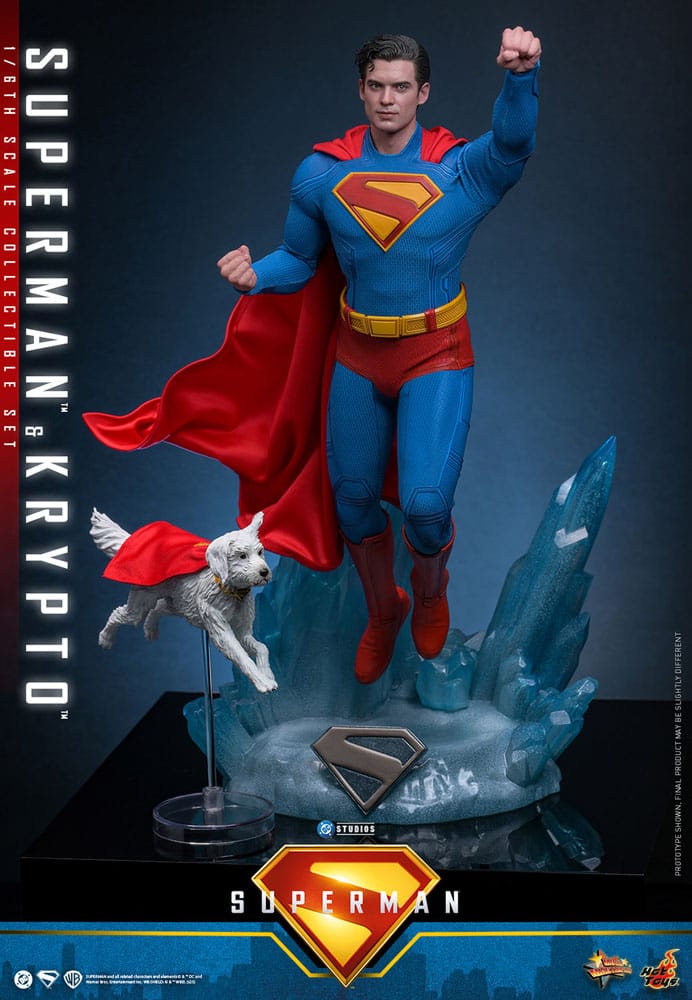 Superman (2025) Movie Masterpiece Action Figure 1/6 Superman & Krypto 33 cm - MangaShop.ro