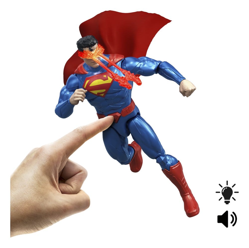 DC Premier Action Figure with Sound & Light Heat Vision Superman 16 cm - MangaShop.ro
