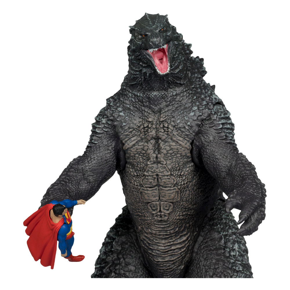 DC Justice League Monsterverse DC Multiverse Action Figures 2-Pack Superman Vs. Godzilla 30 cm - MangaShop.ro