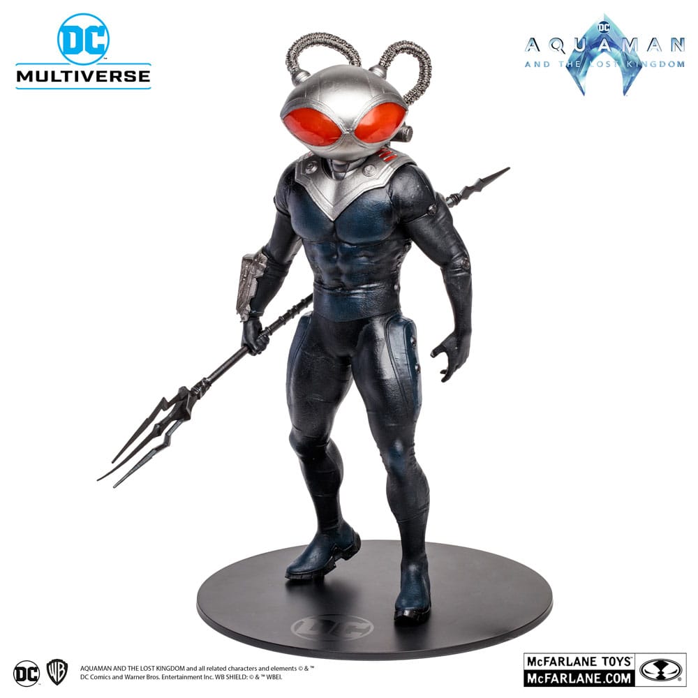 Aquaman and the Lost Kingdom DC Multiverse Megafig Action Figure Black Manta 30 cm - MangaShop.ro