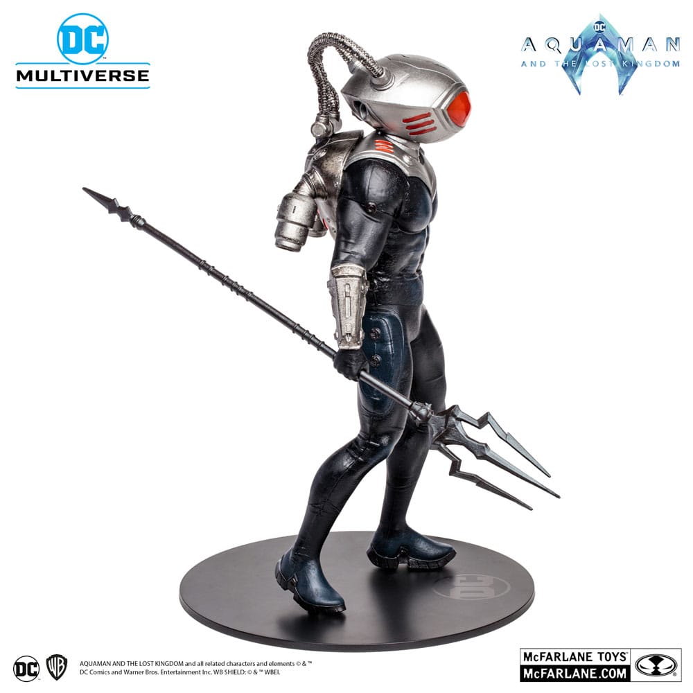 Aquaman and the Lost Kingdom DC Multiverse Megafig Action Figure Black Manta 30 cm - MangaShop.ro