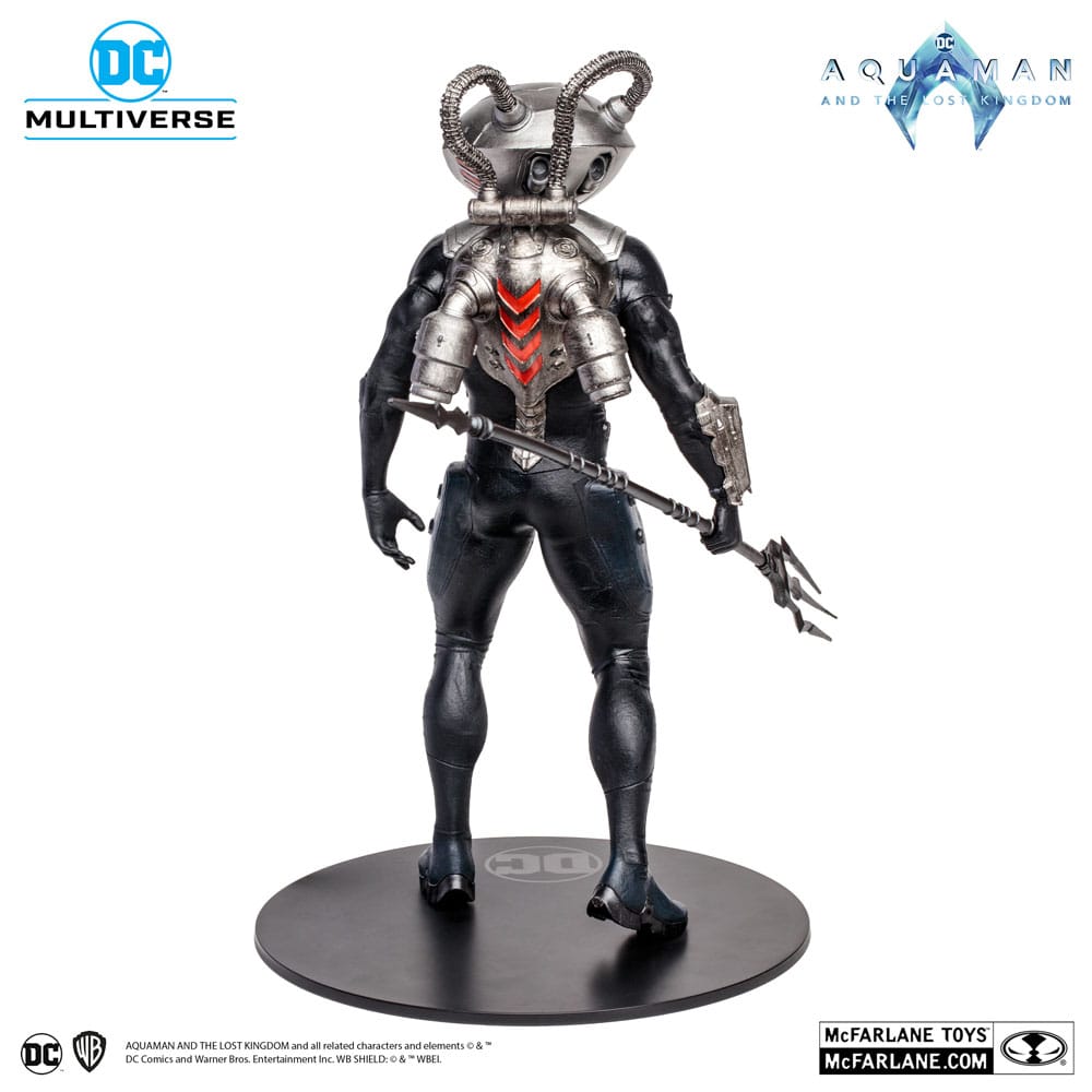 Aquaman and the Lost Kingdom DC Multiverse Megafig Action Figure Black Manta 30 cm - MangaShop.ro
