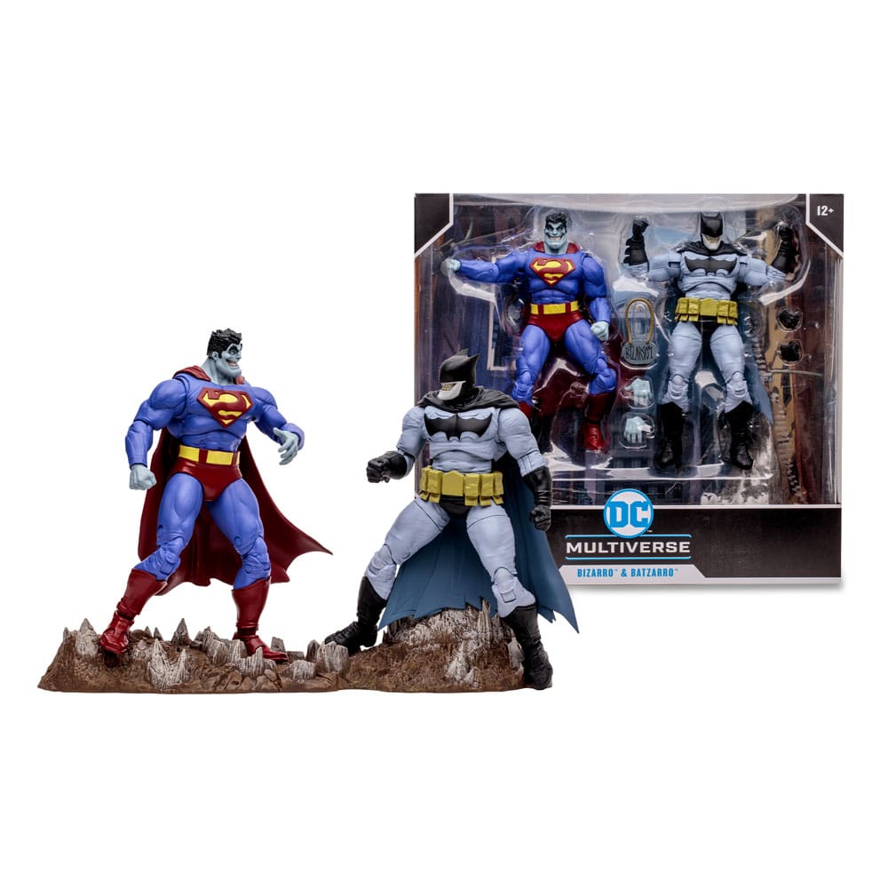 DC Multiverse Action Figure 2-Pack Bizarro & Batzarro 18 cm - MangaShop.ro