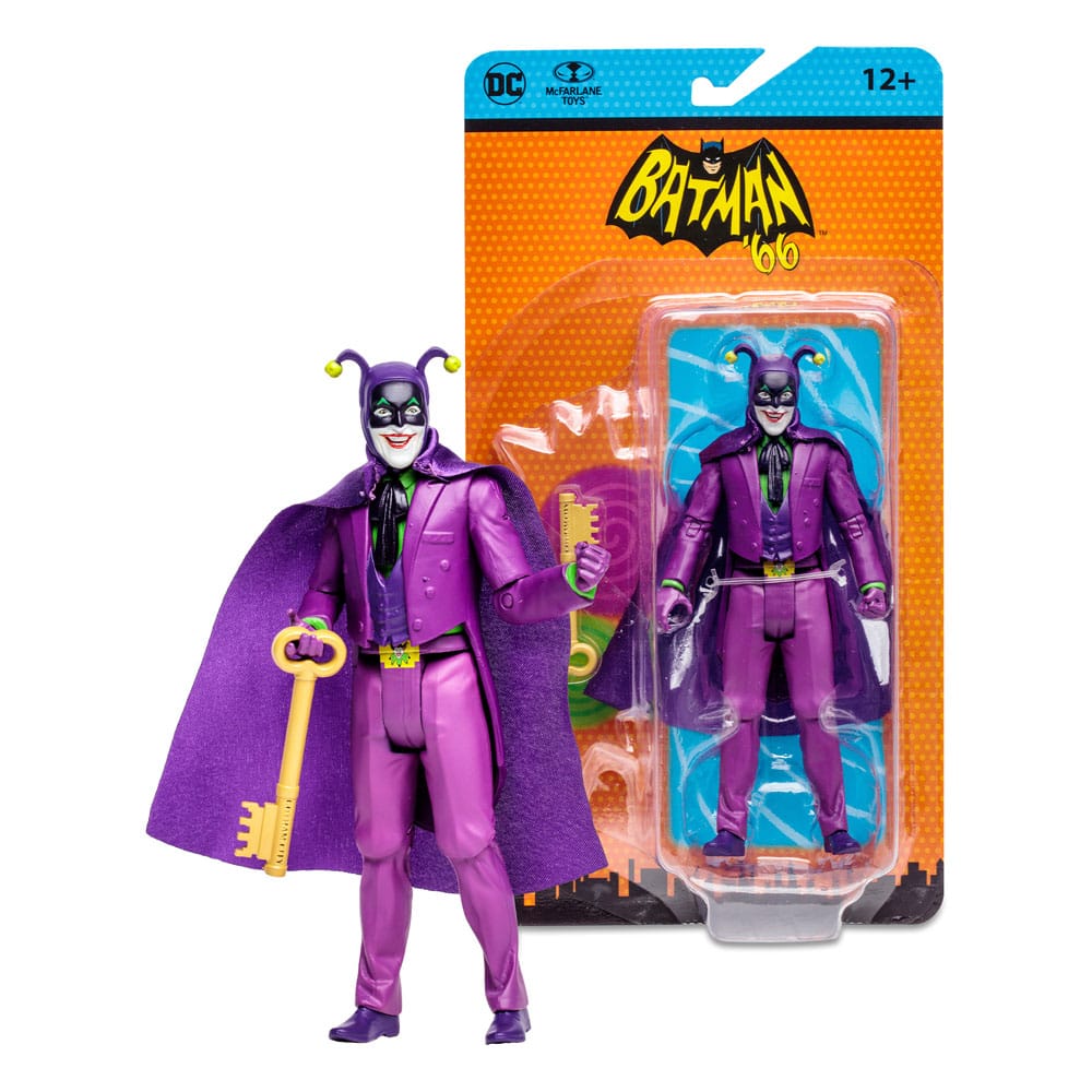 DC Retro Action Figure Batman 66 The Joker (Comic) 15 cm - MangaShop.ro