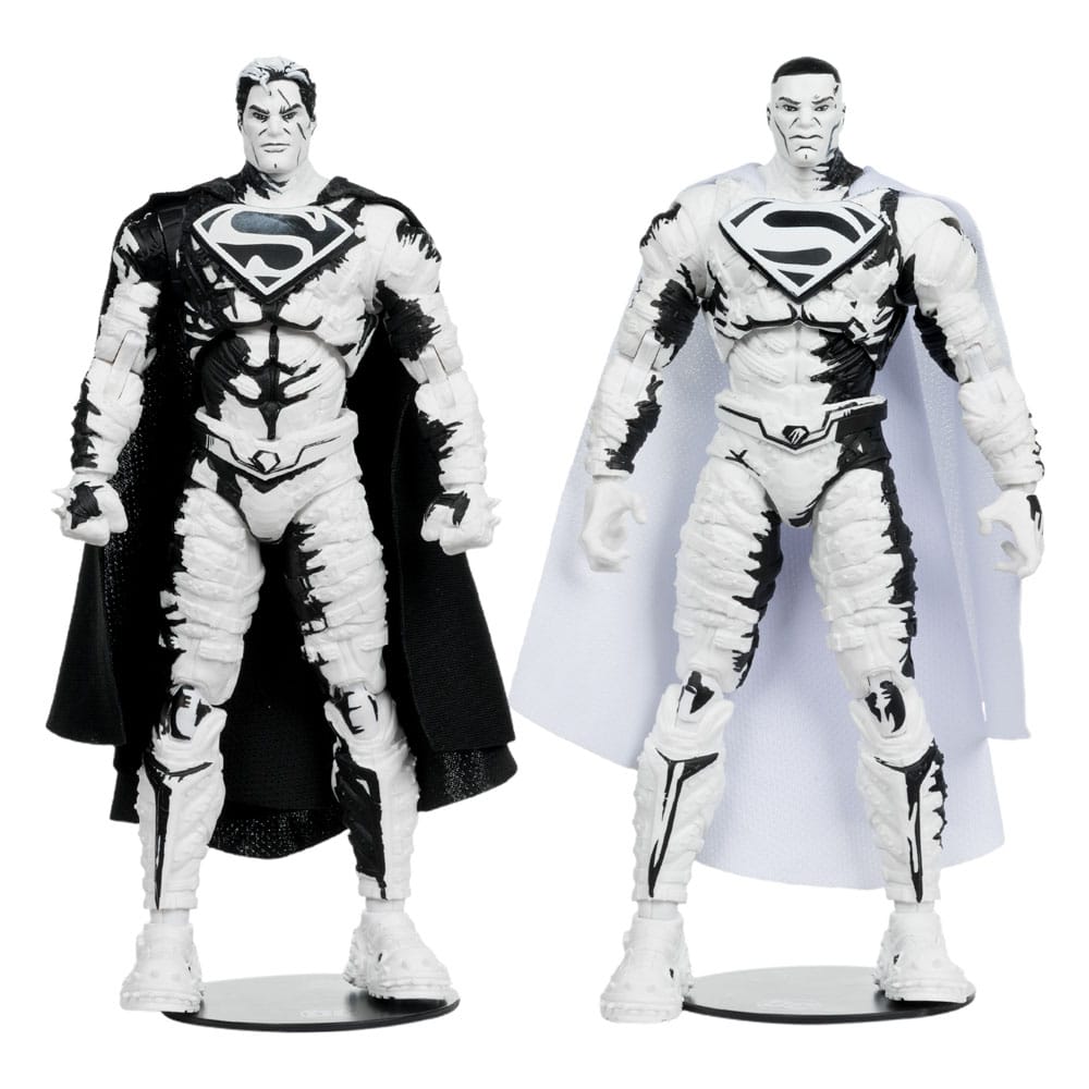 DC Direct Page Punchers Action Figures & Comic Book Pack of 4 Superman Series (Sketch Edition) (Gold Label) 18 cm - MangaShop.ro