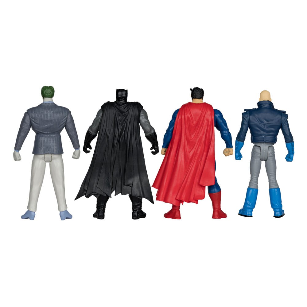DC Direct Page Punchers Action Figure 4-Pack Batman & Son of Batman & Superman & Joker 7 cm - MangaShop.ro