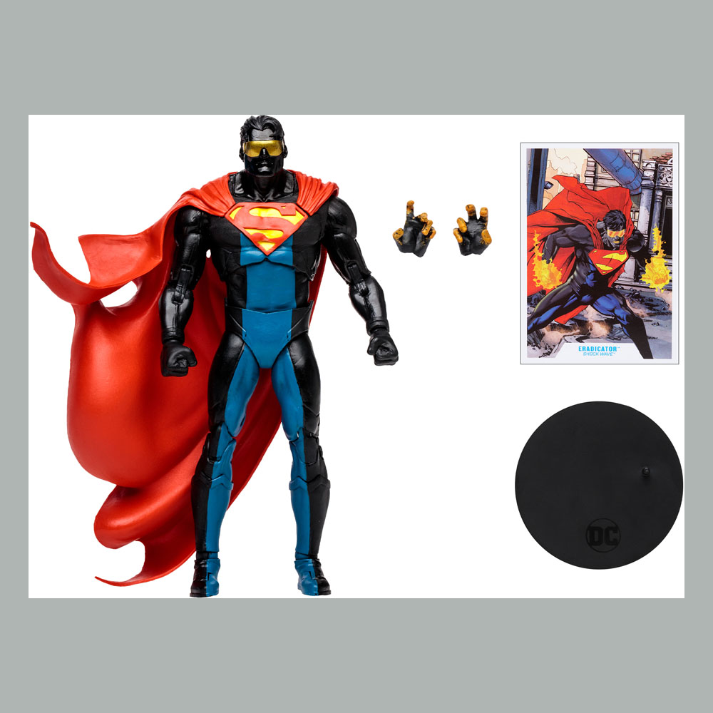 DC Multiverse Action Figure Eradicator (Shock Wave Gold Label) 18 cm - MangaShop.ro