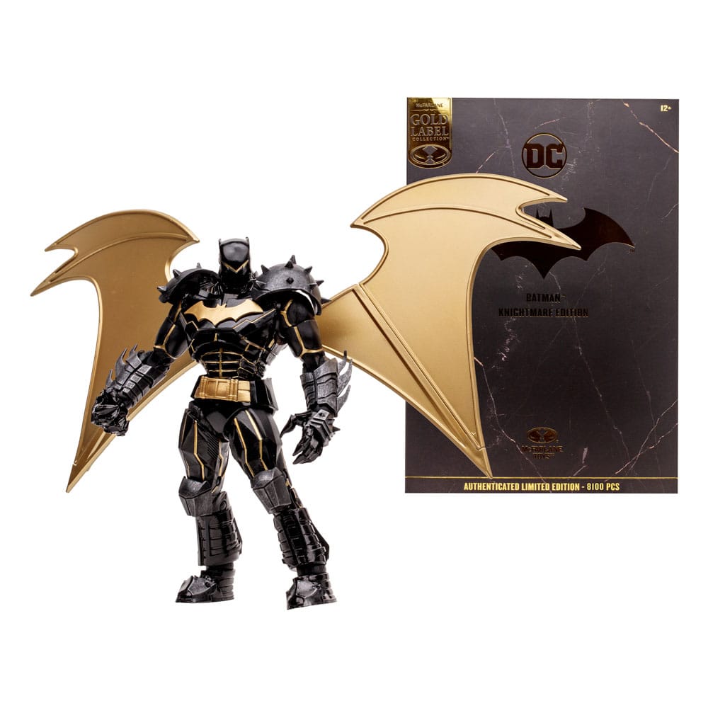 DC Multiverse Action Figure Batman (Hellbat) (Knightmare) (Gold Label) 18 cm - MangaShop.ro