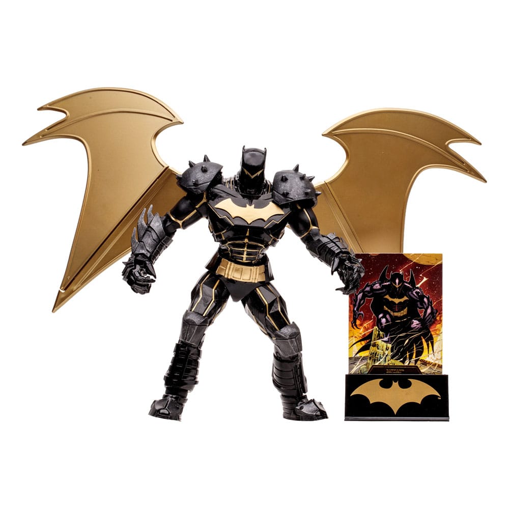 DC Multiverse Action Figure Batman (Hellbat) (Knightmare) (Gold Label) 18 cm - MangaShop.ro