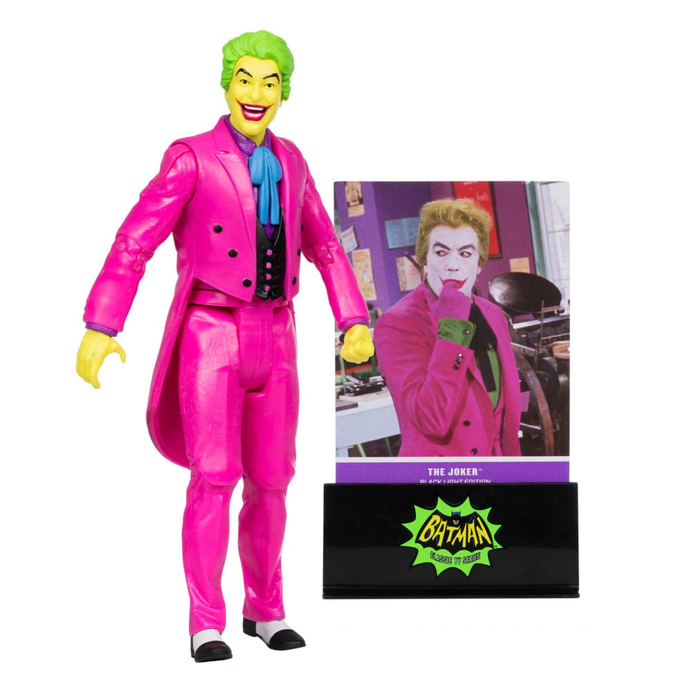 DC Multiverse Action Figure BM66 The Joker (Black Light) (Gold Label) 18 cm - MangaShop.ro