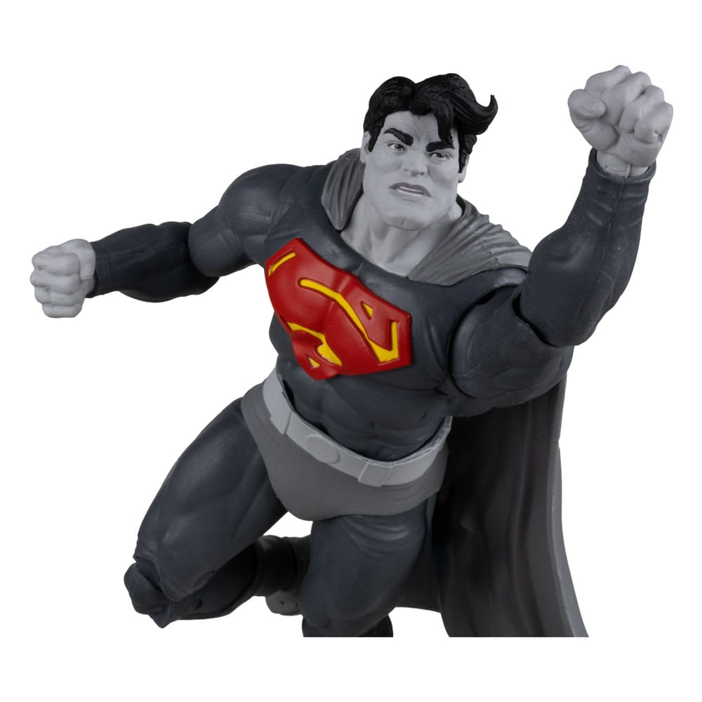 DC Multiverse Action Figure Superman (The Dark Knight Returns) (Black & White Accent Edition) (Gold Label) 18 cm - MangaShop.ro