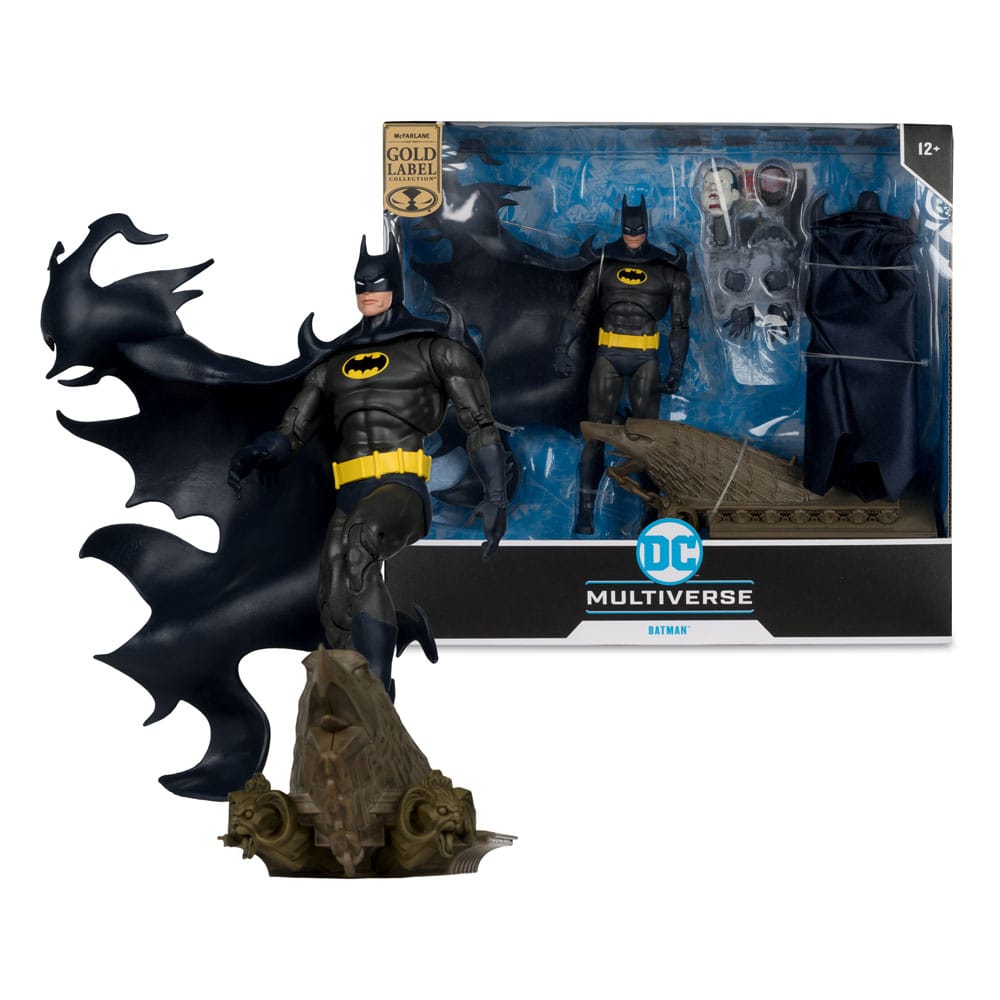 DC Multiverse Action Figure Batman (Detective Comics #587: Night People) (Gold Label) 18 cm - MangaShop.ro