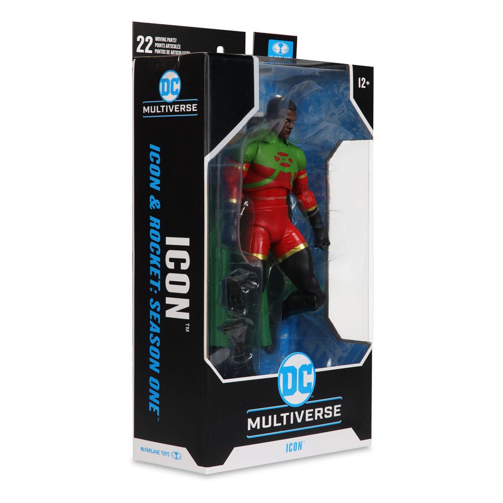 DC Multiverse Action Figure Icon (Icon & Rocket: Season One) 18 cm - MangaShop.ro