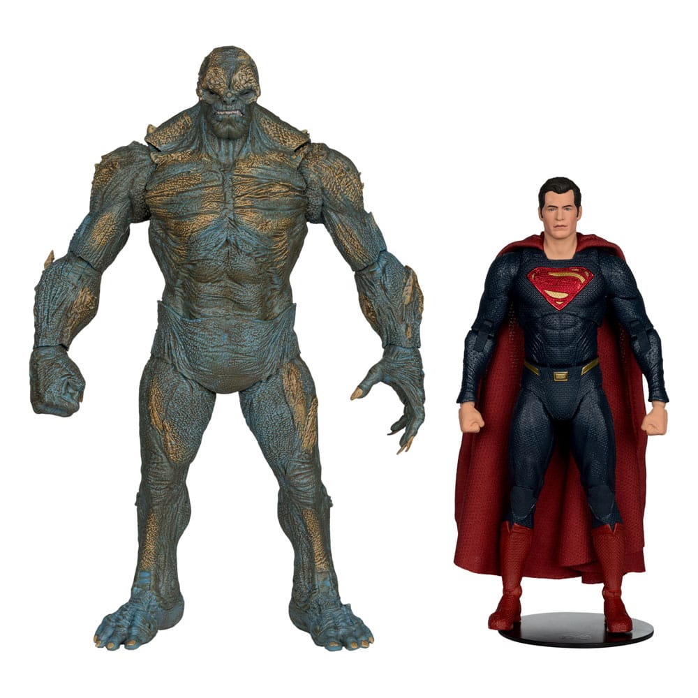Batman v Superman: Dawn of Justice DC Multiverse Mega Action Figure 2-Pack Doomsday & Superman - MangaShop.ro