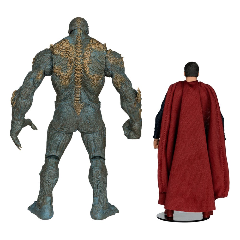 Batman v Superman: Dawn of Justice DC Multiverse Mega Action Figure 2-Pack Doomsday & Superman - MangaShop.ro