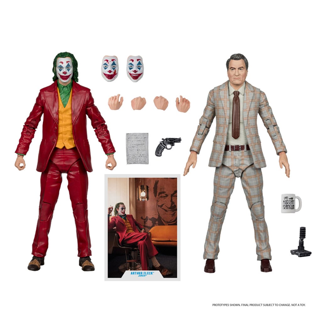 Joker DC Multiverse (Joker Movie) Deluxe Colllector Action Figure The Joker (Live with Murray Franklin) Limited Edition 18 cm - MangaShop.ro