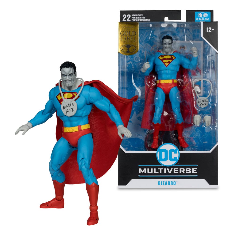 DC Classic DC Multiverse Action Figure Bizzaro (DC Classics) (Gold Label) 18 cm - MangaShop.ro