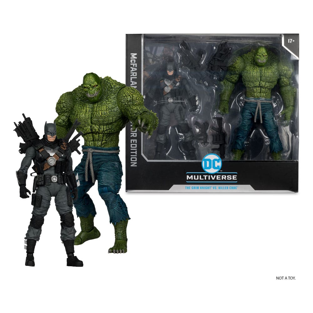 DC Multiverse McFarlane Collector Edition Action Figure 2-Pack #03 Batman vs. Killer Croc 18 cm - MangaShop.ro