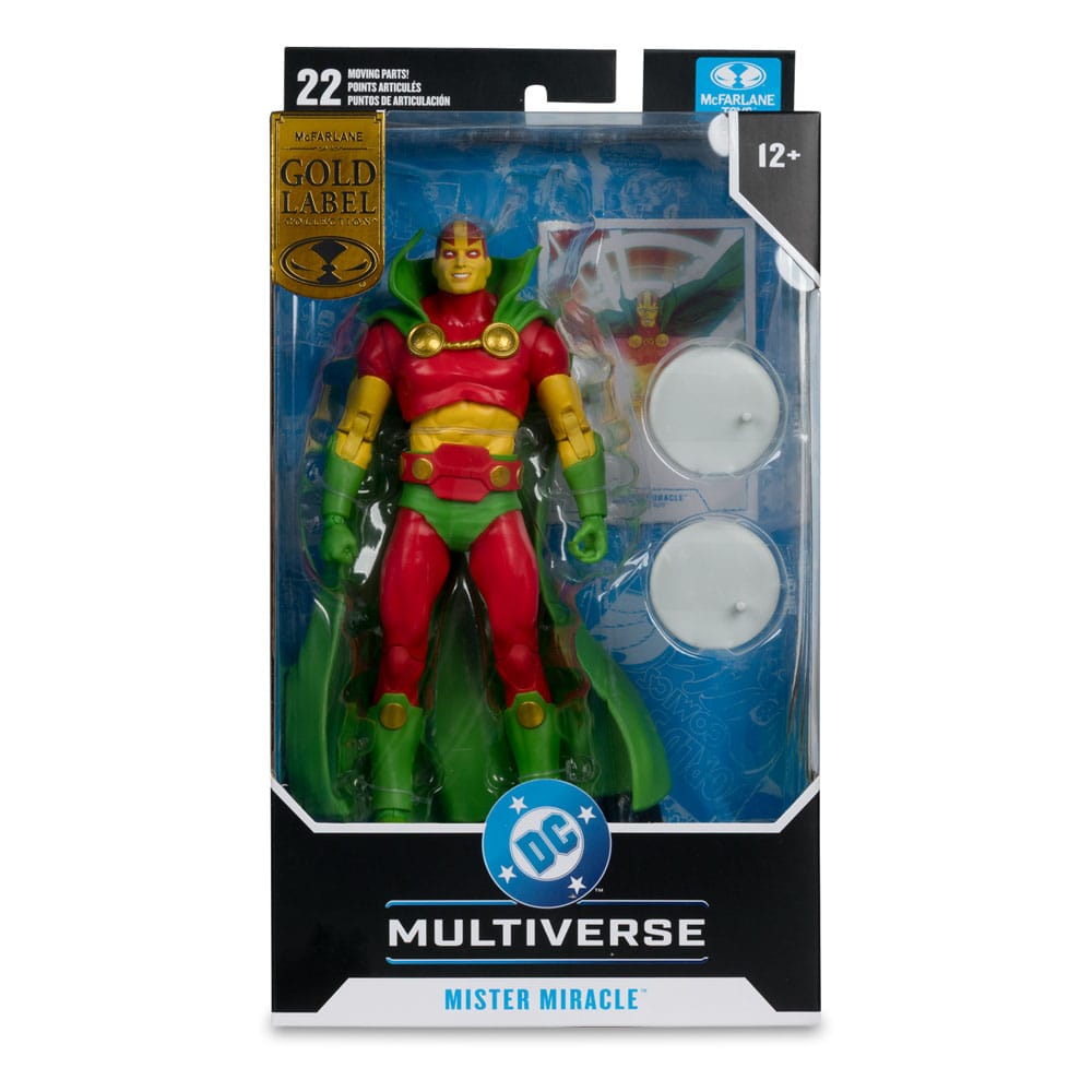 DC Multiverse Action Figure Mister Miracle (New Gods) (Gold Label) 18 cm - MangaShop.ro