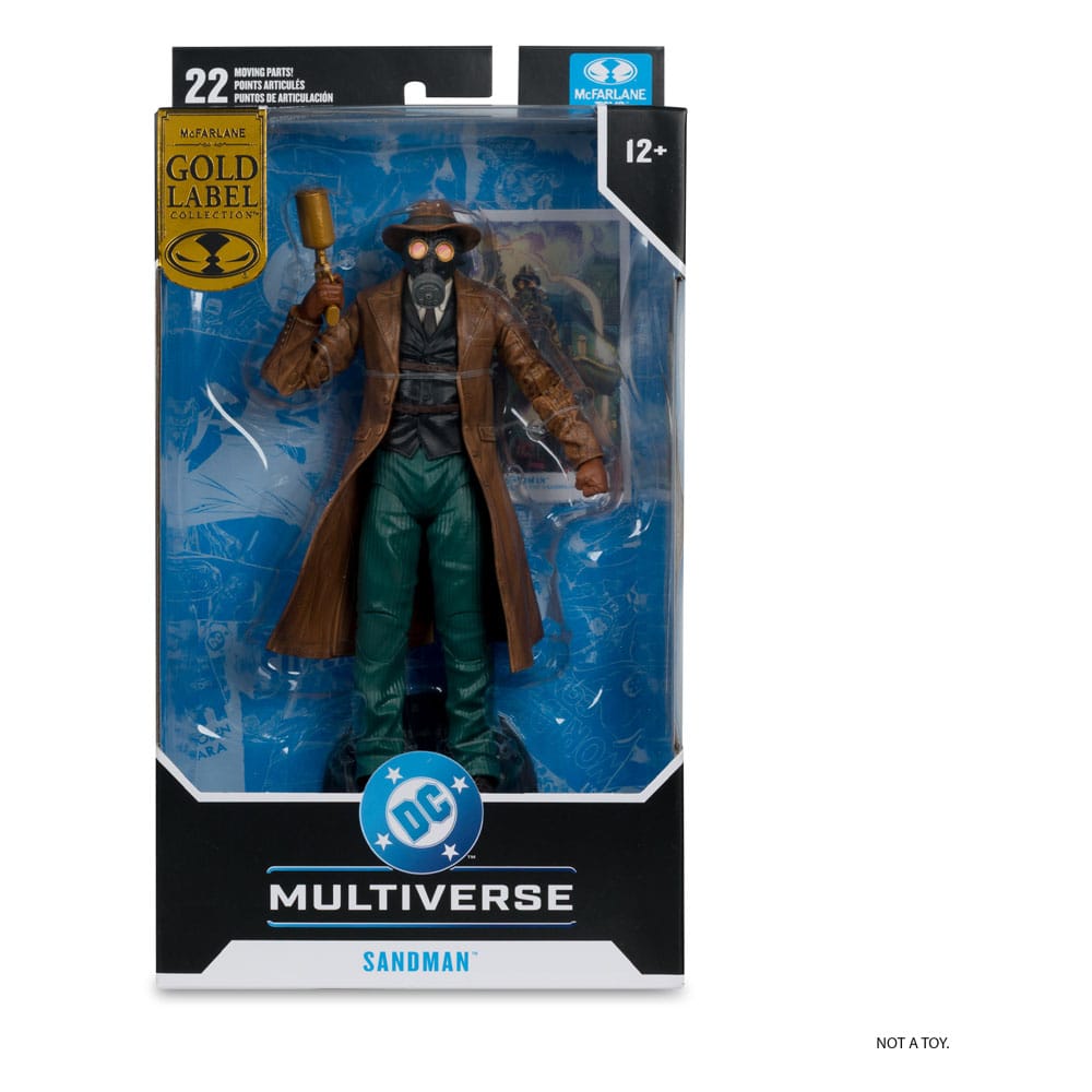 DC Multiverse Action Figure Sandman (Wesley Dodds: The Sandman) (Gold Label) 15 cm - MangaShop.ro