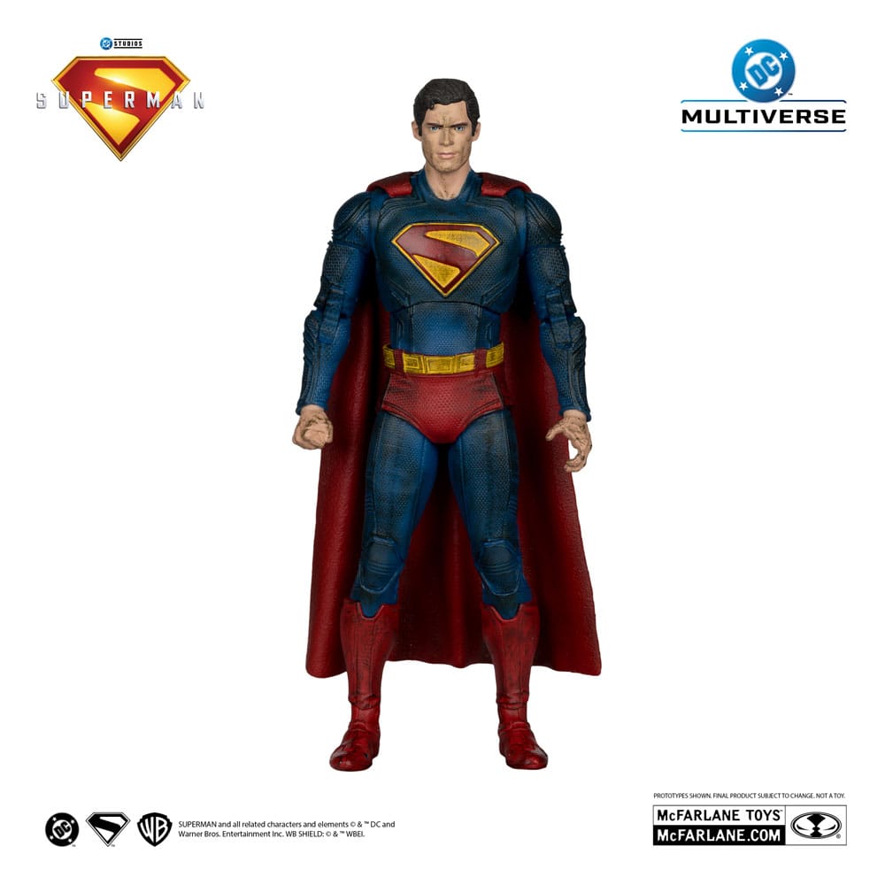 Superman (2025) DC Multiverse Action Figure Superman (Battle Damaged) (Gold Label) 18 cm - MangaShop.ro