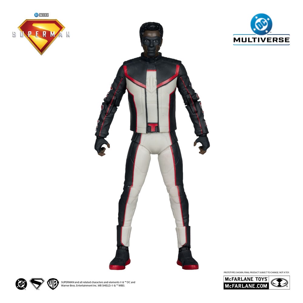 Superman (2025) DC Multiverse Deluxe Theatrical Edition Action Figure Mr. Terrific (Red Platinum Edition) 18 cm - MangaShop.ro