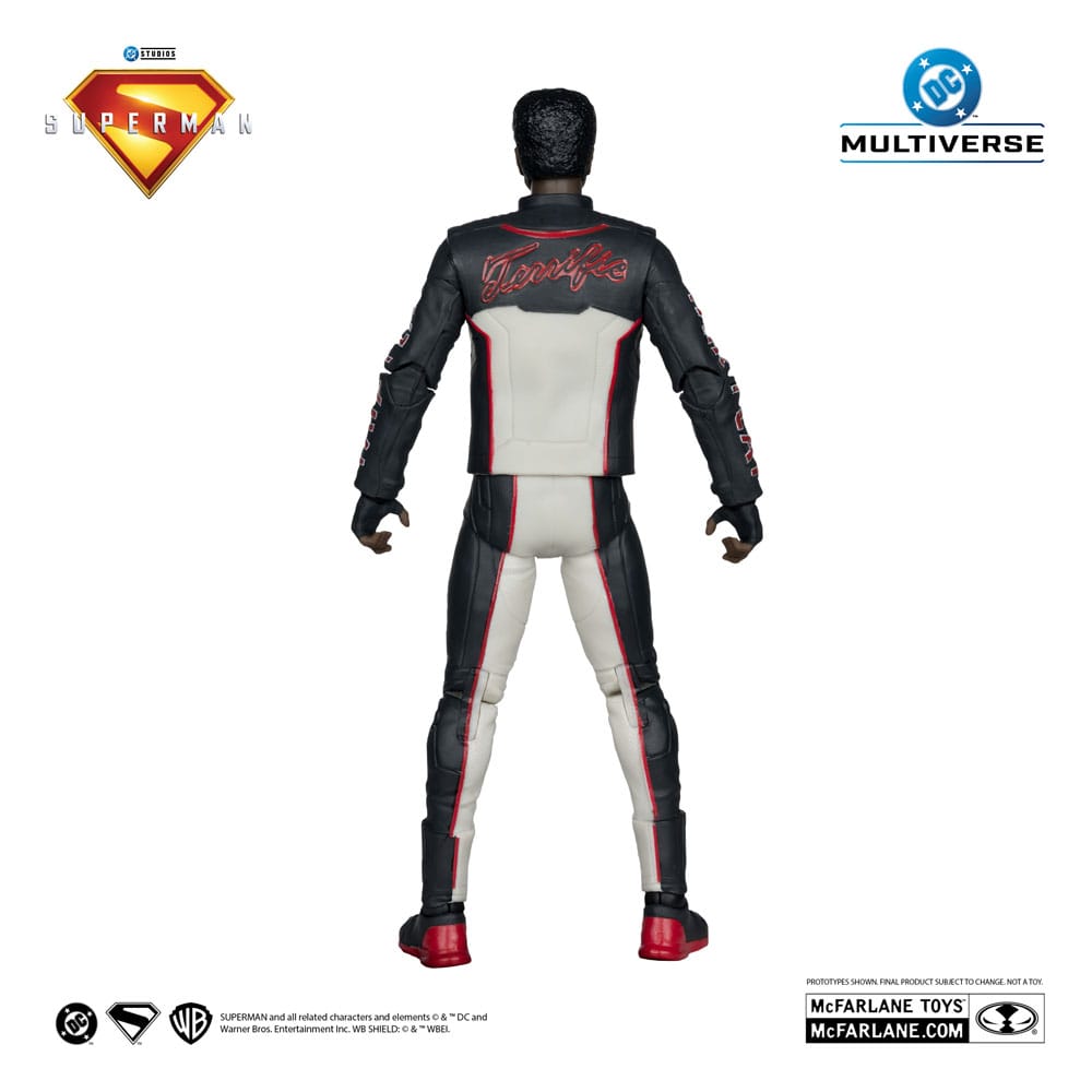 Superman (2025) DC Multiverse Deluxe Theatrical Edition Action Figure Mr. Terrific (Red Platinum Edition) 18 cm - MangaShop.ro