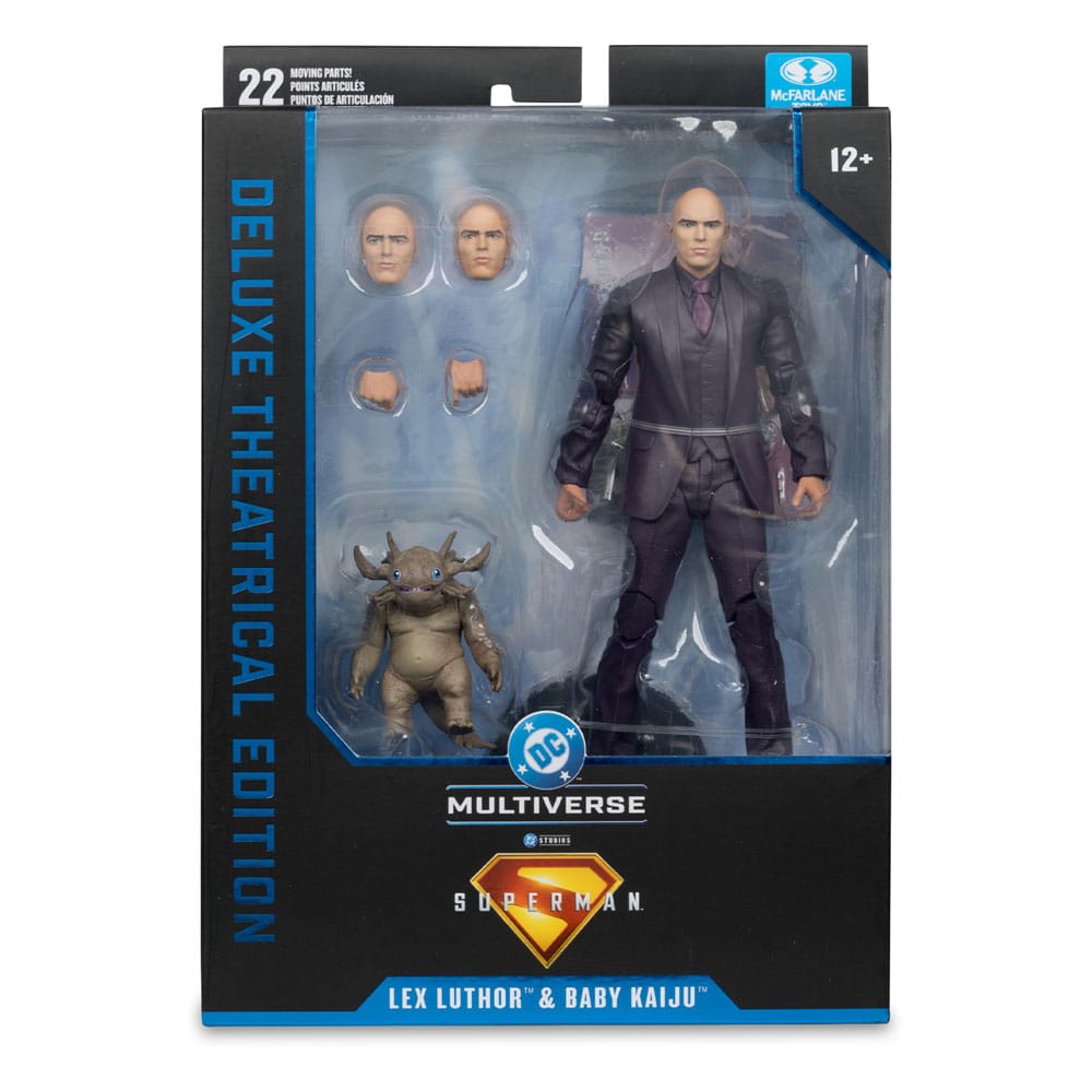 Superman (2025) DC Multiverse Deluxe Action Figure Lex Luthor with Baby Kaiju (Deluxe Theatrical Edition) 18 cm - MangaShop.ro