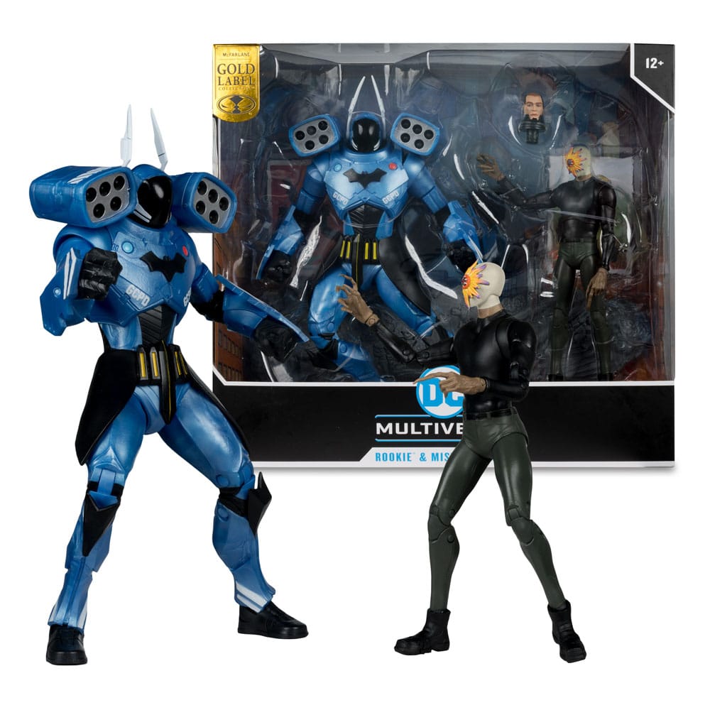 DC Multiverse Action Figure 2-Pack Rookie & Mr. Bloom (Batman: Endgame) (Gold Label) (SDCC) 18 cm - MangaShop.ro
