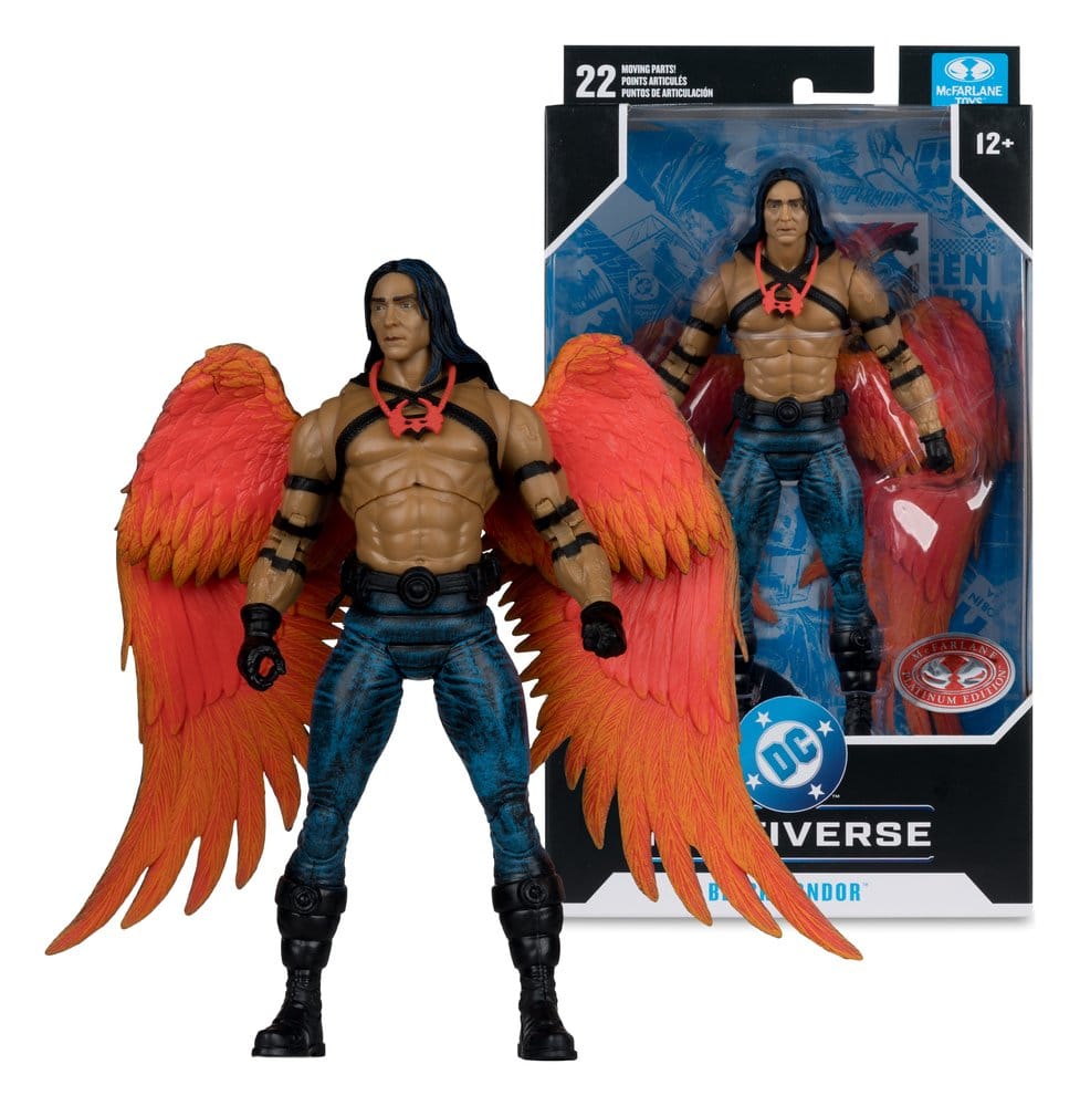 DC Multiverse Action Figure Black Condor (DC Classic) (Red Platinum Edition) 27 cm - MangaShop.ro