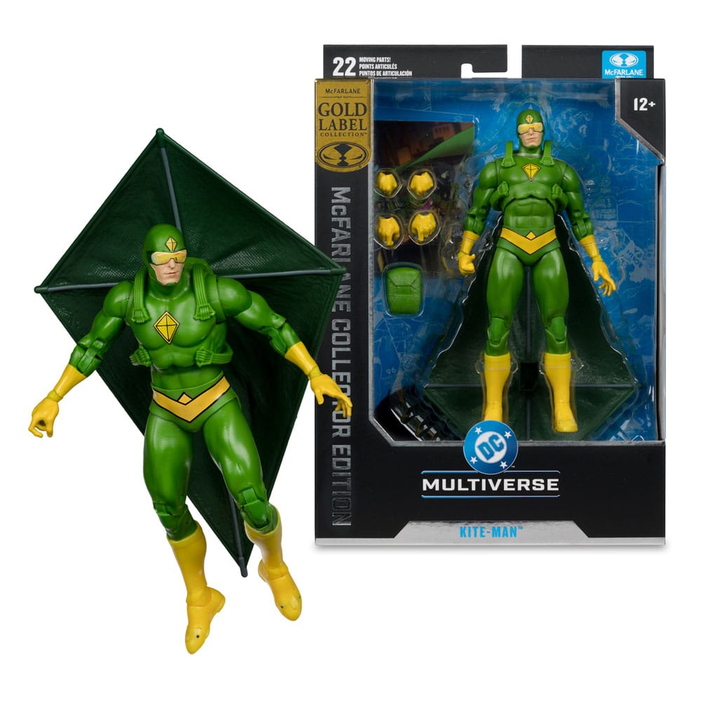 Batman Rogues DC Multiverse McFarlane Collector Edition Action Figure #43 Kite Man (Gold Label) 21 cm - MangaShop.ro