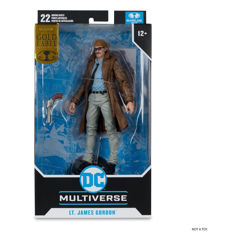 Batman Year One (Part 4) DC Multiverse Action Figure Lt. James Gordon (Gold Label) 18 cm - MangaShop.ro