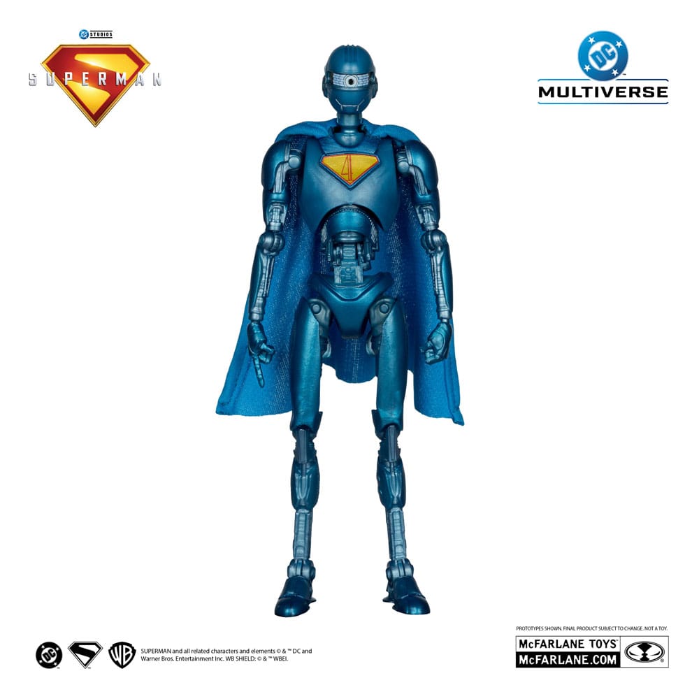 Superman (2025) DC Multiverse Deluxe Action Figure Superman Robot (Red Platinum Edition) 18 cm - MangaShop.ro
