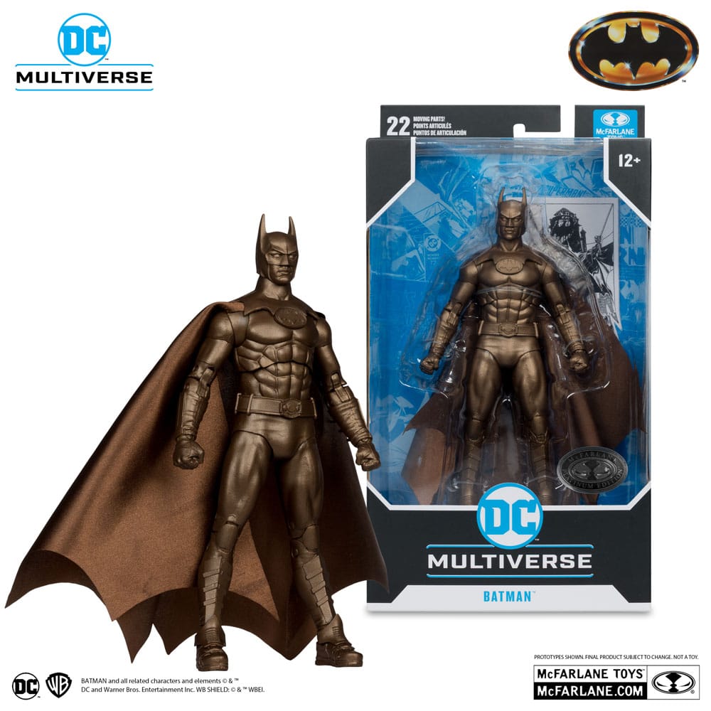 Batman (1989) DC Multiverse Action Figure Batman (Platinum Edition) 18 cm - MangaShop.ro