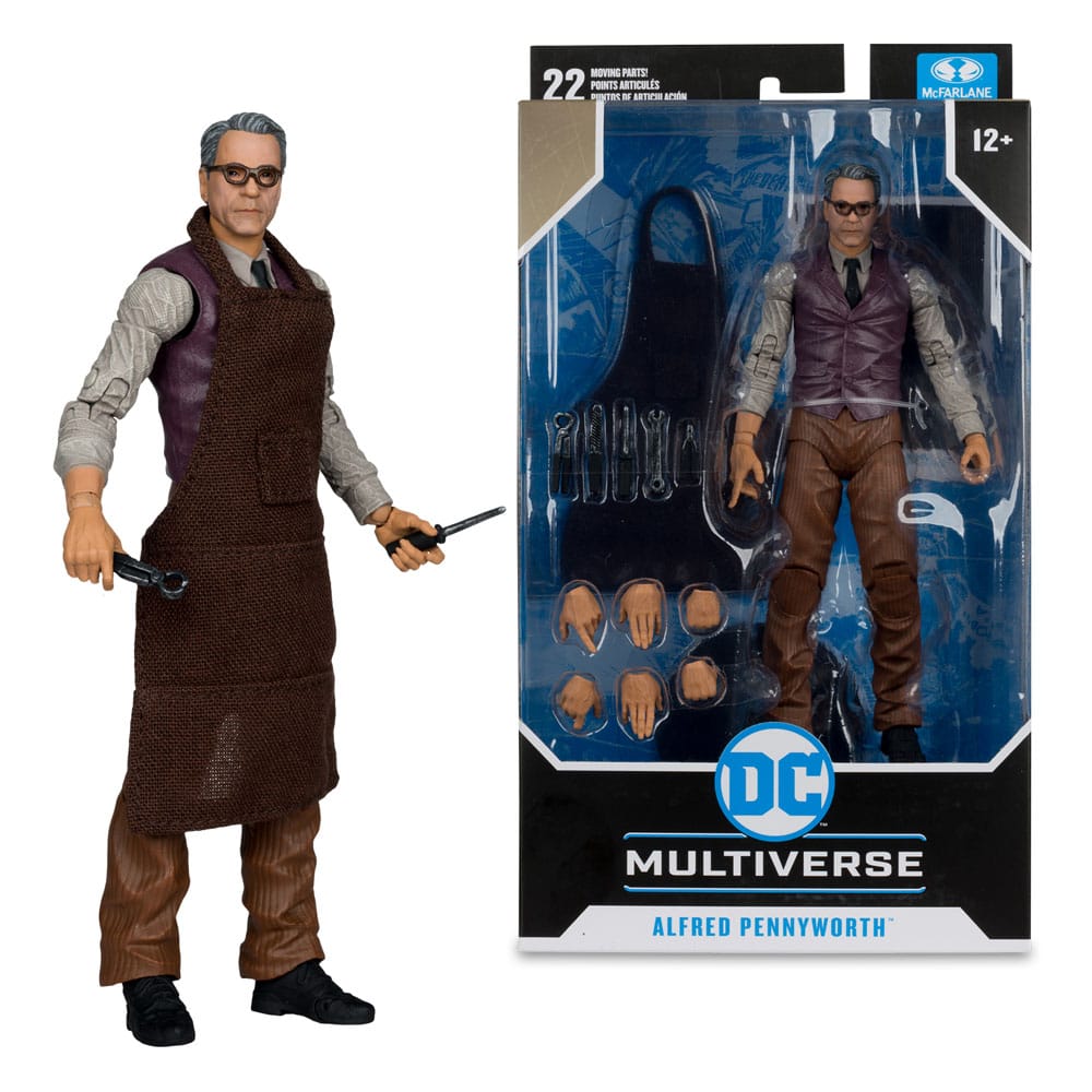 Batman v Superman: Dawn of Justice DC Multiverse Action Figure Alfred Pennyworth 18 cm - MangaShop.ro