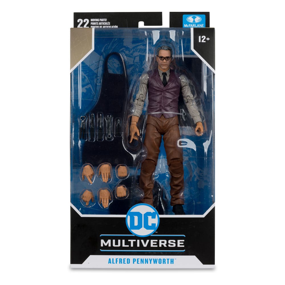 Batman v Superman: Dawn of Justice DC Multiverse Action Figure Alfred Pennyworth 18 cm - MangaShop.ro