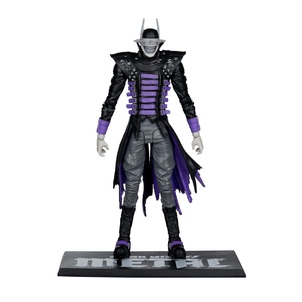 DC Multiverse Action Figure The Batman Who Laughs (B&W with accent) (Gold Label) 18 cm - MangaShop.ro