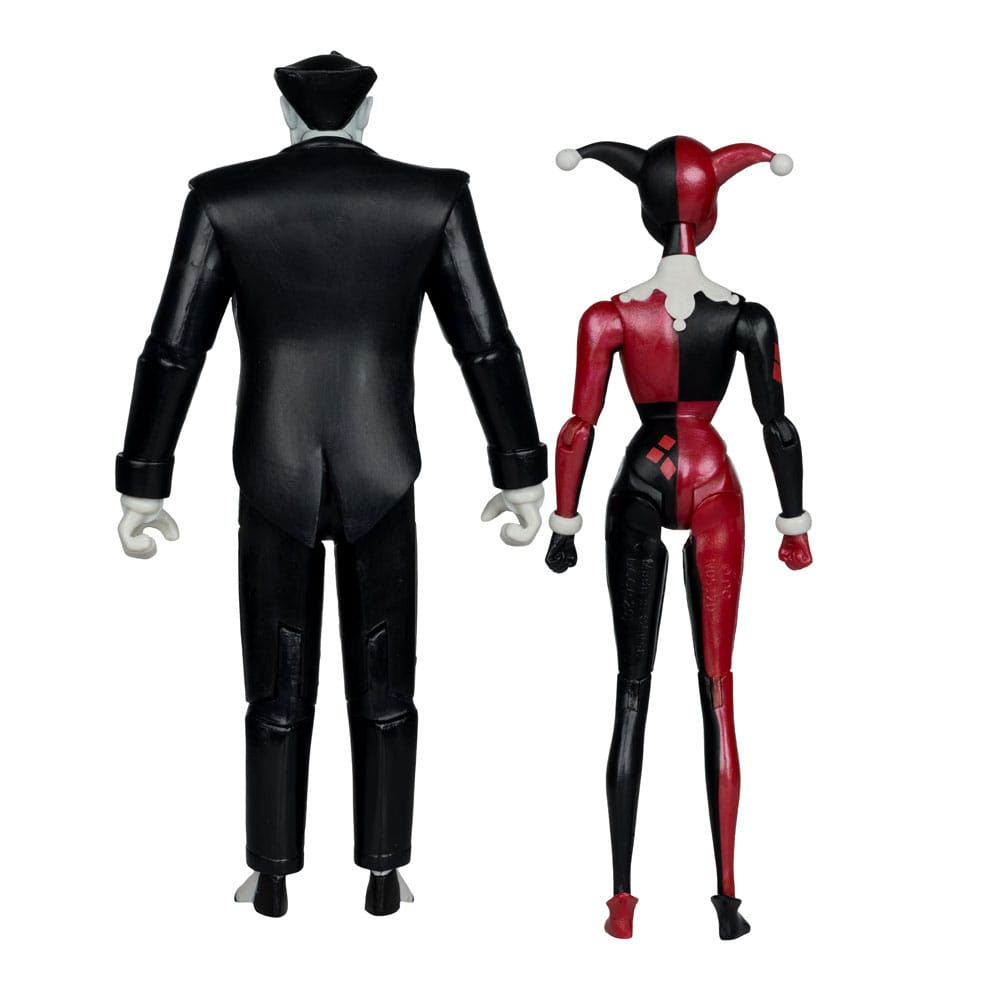 Batman: The Animated Series DC Direct Action Figures Harley Quinn & The Joker (Mad Love) (Gold Label) 18 cm - MangaShop.ro