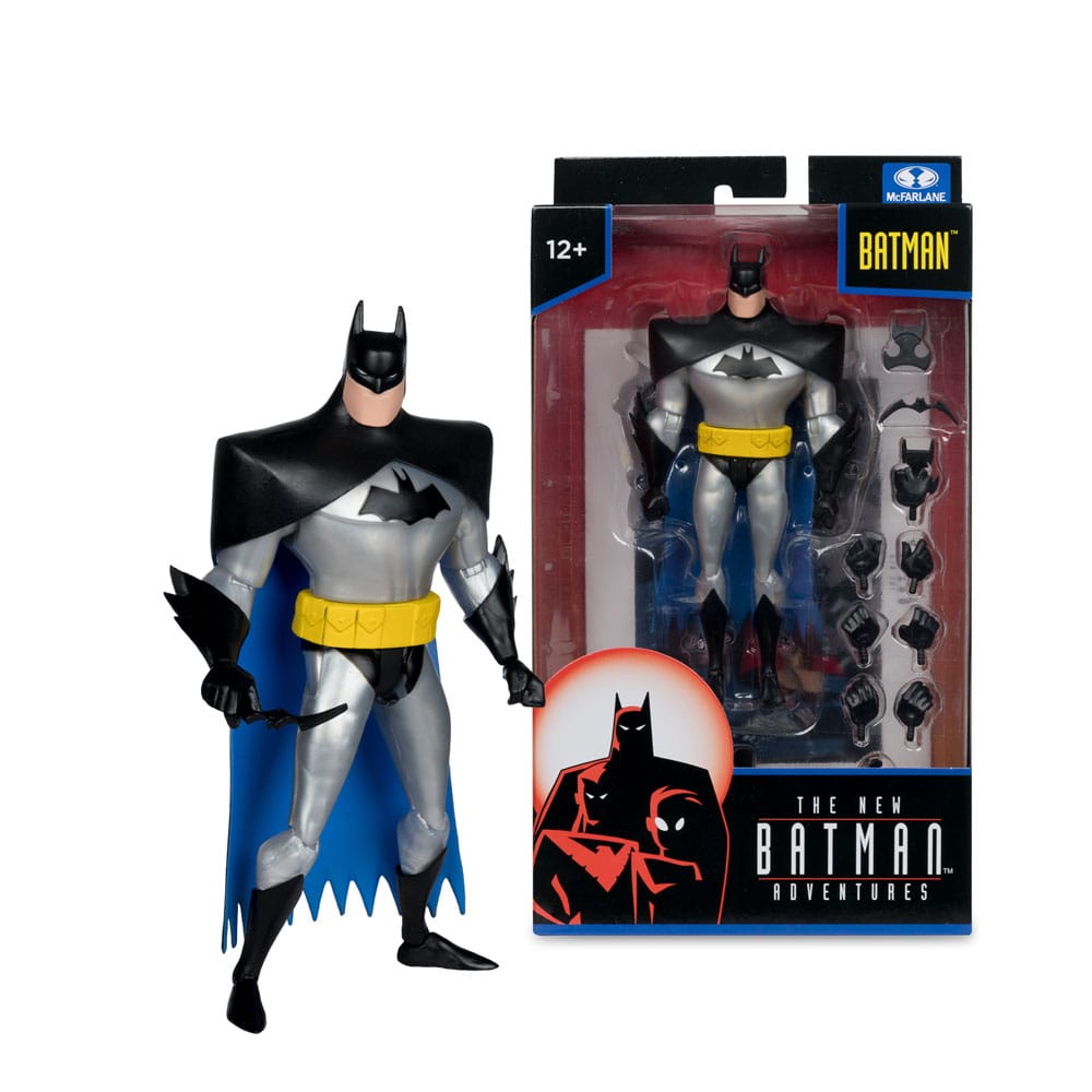 The New Batman Adventure DC Direct 1/6 Action Figure Batman (Silver) 15 cm - MangaShop.ro
