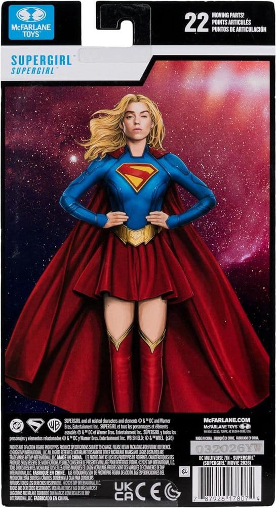 DC Multiverse Action Figure Supergirl (Hero Costume) (Supergirl Movie 2026) 18 cm - MangaShop.ro