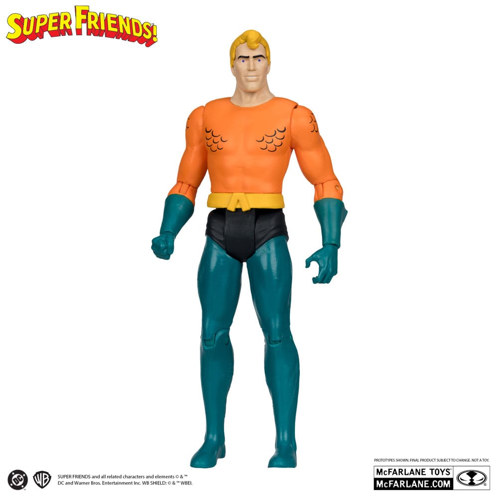 DC Retro Super Friends Action Figure Aquaman 15 cm - MangaShop.ro
