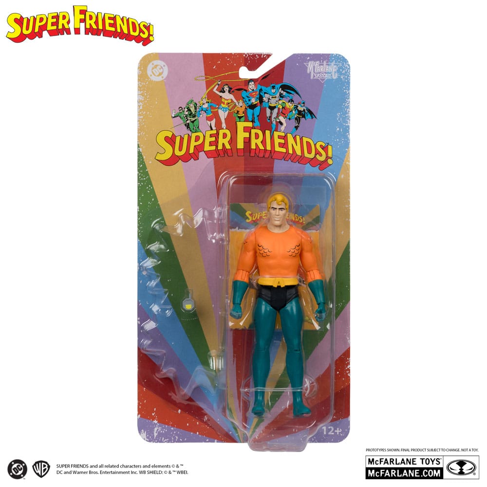 DC Retro Super Friends Action Figure Aquaman 15 cm - MangaShop.ro