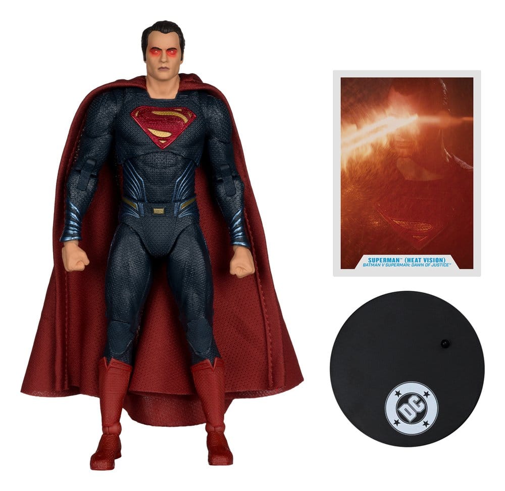 Batman v Superman: Dawn of Justice (2016) DC Theatrical Edition Action Figure Superman (Heat Vision) 19 cm - MangaShop.ro