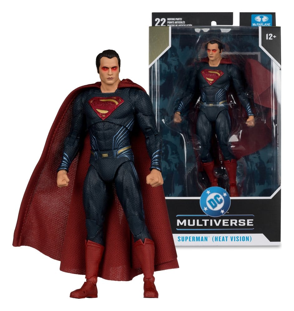Batman v Superman: Dawn of Justice (2016) DC Theatrical Edition Action Figure Superman (Heat Vision) 19 cm - MangaShop.ro