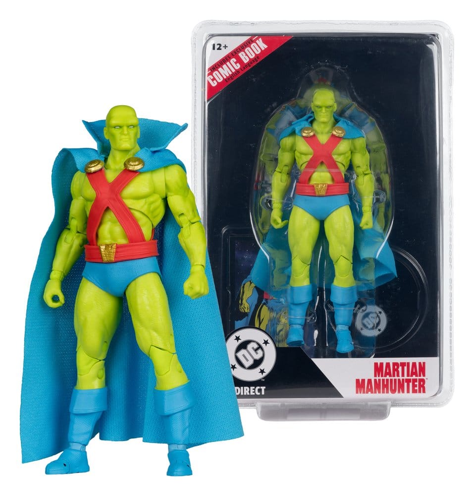 DC Direct Page Punchers Action Figure Martian Manhunter (Justice League #77) 18 cm - MangaShop.ro