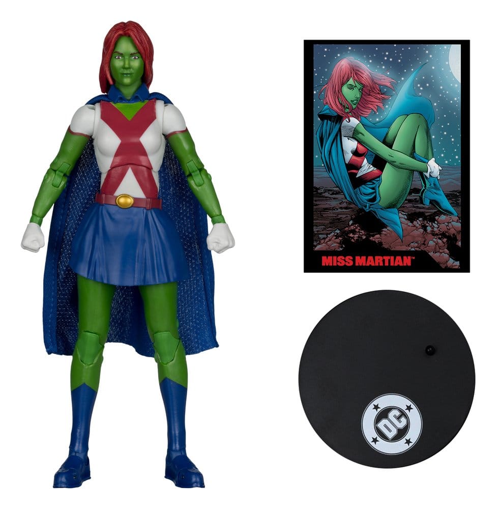 DC Direct Page Punchers Action Figure Miss Martian (Teen Titans #41) (Red Platinum Edition) 17 cm - MangaShop.ro